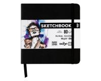 DFY Sketchbook 14x14 80F 140g - Noir