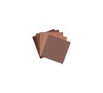 CUIR SYNTHÉTIQUE, Pochette de 5 pièces (épaisseur 0,8mm) au format 30.5x30.5cm - Assortiment