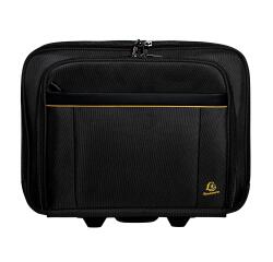 Exactive Trolley voor laptops tot 15,6 inch - 39x29x5 cm - Zwart