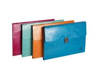 Trieur valisette polypropylene recyclé Maïa - A4 - Couleurs assorties