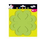 FORMES A DECORER, Sachet de 20 formes 130g/m² au format 17x16,5cm - Fleurs - Assortiment