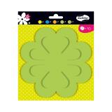 FORMES A DECORER, Sachet de 20 formes 130g/m² au format 17x16,5cm - Fleurs - Assortiment
