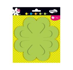 Pack of 20 colored shapes, Flowers