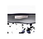 COSMICUIR CUIR Lisse Trousse ronde Ø5,5x22 cm Bleu foncé