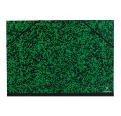 Carton à dessin Annonay à élastiques 32x45cm - Vert