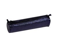 CÉLESTE CUIR Etui rond Ø5,5x22 Lazer Blauw