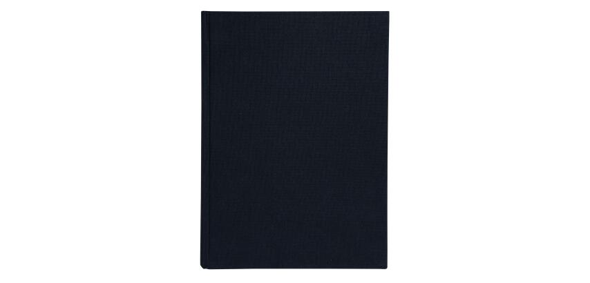 Registre 297X210 Journal 200 pages foliotées - Noir toilé