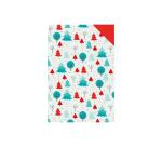 Pk 40bl decoratief karton 25x35cm - Xmas - Multicolor