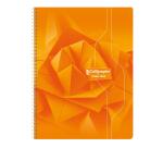 Cahier reliure intégrale 7000 24x32 cm 180 pages petits carreaux 70 g - Assortis