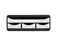 Module de classement Toolbox 4 tiroirs Glossy - Blanc brillant