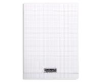 Cahier piqué 8000 POLYPRO 24x32 cm 48 pages petits carreaux 90 g - Incolore