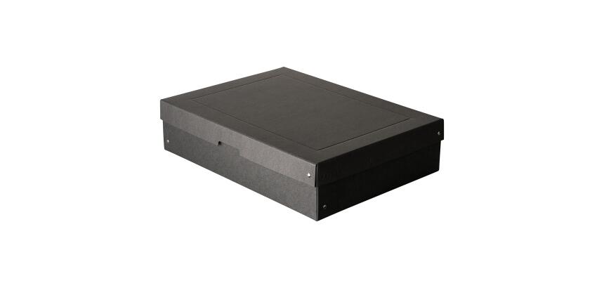 Falken - PURE Box Black DIN A3, Füllhöhe 100 mm schwarz - Schwarz