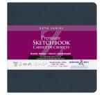 Zeta Serie softcover notitieboek 26 blad 19x19cm 270g - Wit
