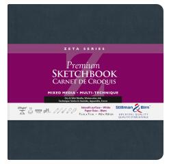 Zeta Series carnet souple 26F 19x19cm 270g - Blanc