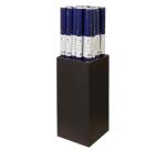 Papier ciel étoilé 60g, 1,50x0,70m 30rlx - Bleu
