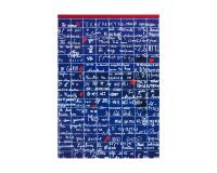 Le Mur des Je t'aime, Bloc entoilé entête A6 10,5x14,8 cm, 70 feuillets, ligné