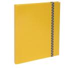 Iderama Notebook 220x170, 192 lined pages - yellow