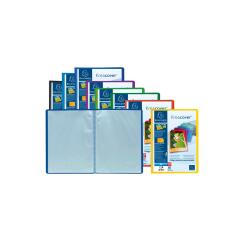 Portalistino personalizzabile Kreacover Opak polipropilene flessibile, 60 buste liscio - A4 - Colori assortiti
