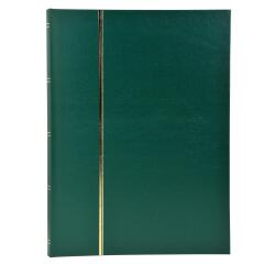 Album de timbres simili-cuir 48 pages noires - 22,5x30,5 cm
