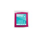 CERNIT - A Bar of Opaline Polymer Clay - Baking Modelling Clay - Magenta colour - 250 g block - CE0880250460C