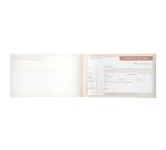 Self-copying manifold 125X210 Rent receipt 50 triplicate - Oat