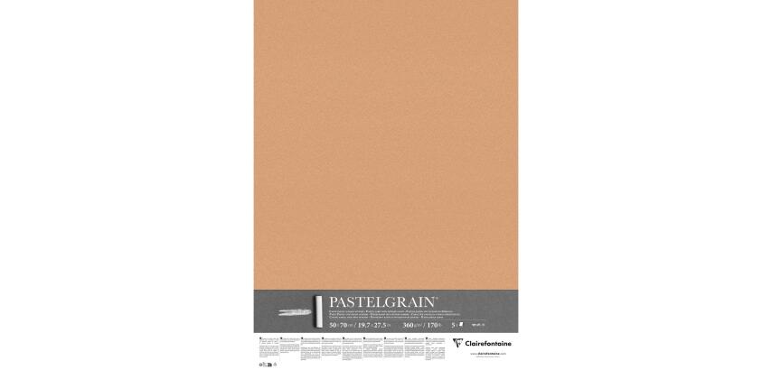 PastelGrain paquet 5F 50x70cm 360g - Sienne