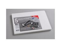 Carton Mousse lot 5 feuilles A4 3mm - Blanc