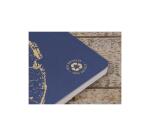 Cahier piqué FOREVER PREMIUM 100% recyclé A4 96 pages ligné papier recyclé blanc 90 g - Bleu cobalt