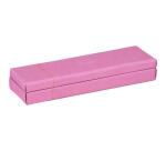 Rhodiarama pennendoos in Italiaans kunstleer 21x5,5x3 cm - Lila
