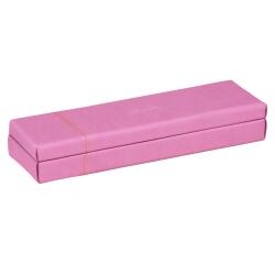 Rhodiarama plumier simili cuir italien 21x5,5x3 cm - Lilas