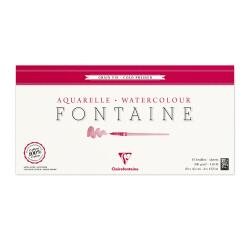 Fontaine bloc collé 4 côtés 15F 20x40cm 300g grain fin
