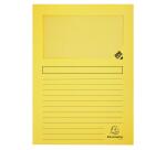 Pack of 10 window folders SUPER 160gsm - 22x31cm - Assorted colours