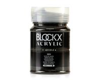 Peinture acrylique fine pot 500ml - Noir de mars
