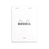 Bloc agrafé N°13 A6 80 feuilles lignées 80 g - Blanc