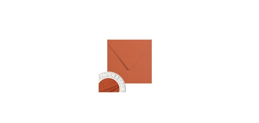 Paquet de 5 enveloppes Grain de Pollen 140x140mm 120g/m²