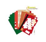 Creative box, 3D Christmas folds - Red
