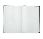 Registre 36x22,5cm 5x5 folioté 500 pages - Noir