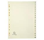 Indices A4 20 Part A-Z Ivory - Ivory