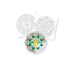 Graffy Pop Mandala, Tiere - Blau