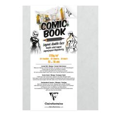 Layout double-face carnet cousu collé 32F 13x18cm 220g