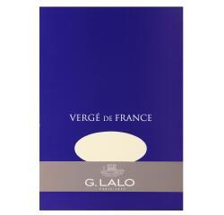 Bloc Vergé de France A5 (148x210mm), 50 feuilles, 100g