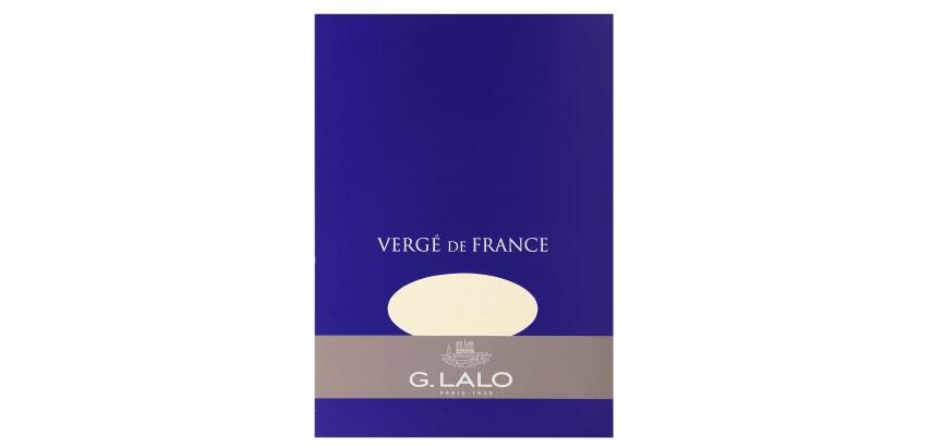 Bloc Vergé de France A5 (148x210mm), 50 feuilles, 100g