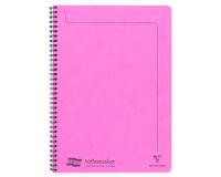 Notemaker Europa cahier reliure intégrale A4 120 pages détachables ligné - Fuchsia