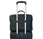 Maletín para portátil 15,6" doble compartimento Exactive® piel Negra