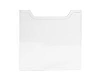 Plaque de recouvrement verticale A4 - Cristal