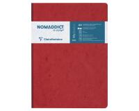 Cahier brochure Age Bag A4 192 pages petits carreaux - Rouge