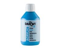 DARWI Acrylfarbe opak, Flasche 250ml, Blau - Blau