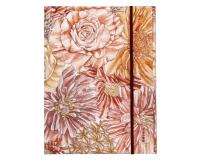 Rhodia collection ORANGE Botanique - chemise à élastiques 24x32 cm - Bouquet fleuri