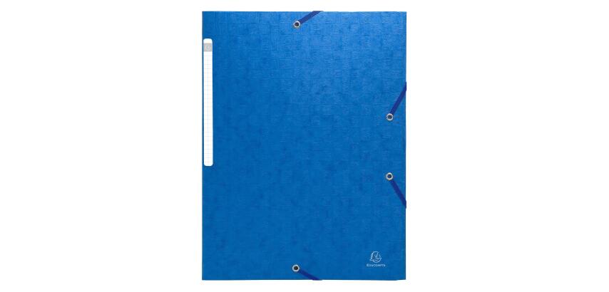 Chemises à élastiques carte lustrée 3 rabats monobloc