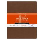 Gamma Serie softcover notitieboek 46 blad 20,3x25,3cm 150g - Ivoor